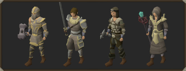 osrs Ancient Warriors equipment