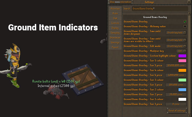 osrs Ground Item Indicators