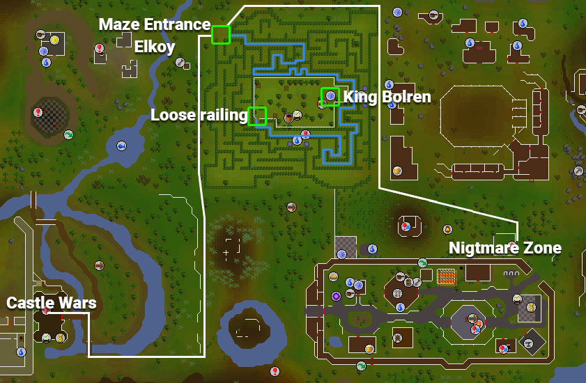 Tree Gnome Village maze