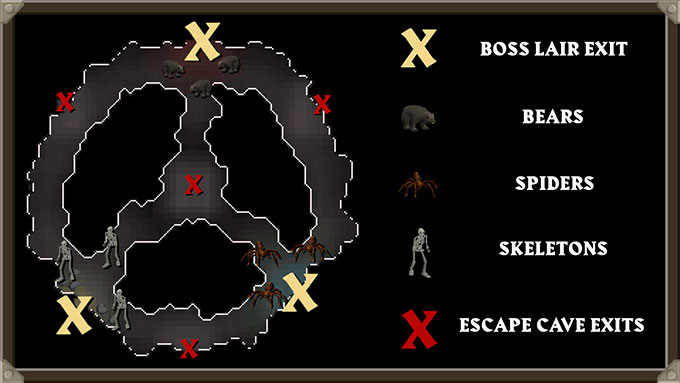Boss Lairs & Escape Caves