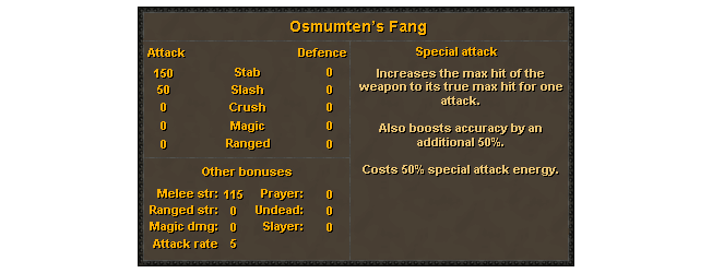 Osmumten's Fang