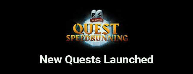 new speedrunning quests