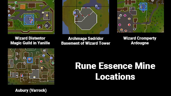 rune essence mine locations