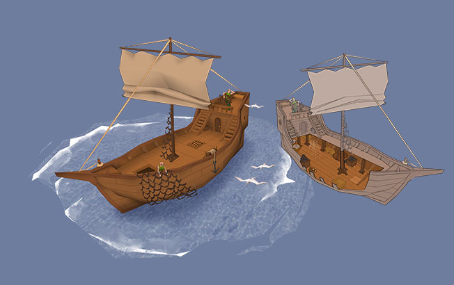 osrs sailing ships